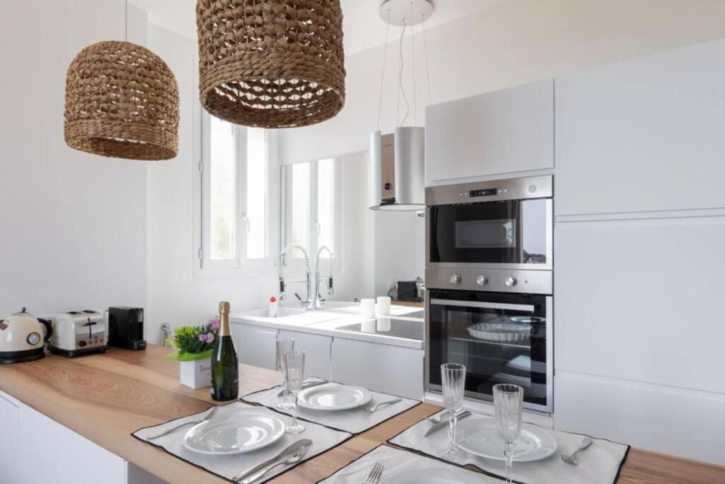 Petit Paradis A Sanary Avec Vue Mer Wifi Et Clim 外观 照片