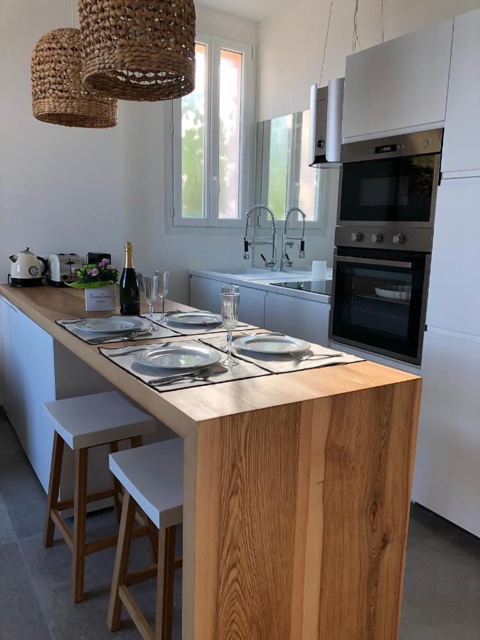 Petit Paradis A Sanary Avec Vue Mer Wifi Et Clim 外观 照片