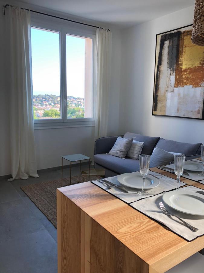 Petit Paradis A Sanary Avec Vue Mer Wifi Et Clim 外观 照片